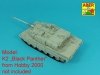 Aber 35l-345 120 mm L/55 CN08 barrel for K2 Black Panther tank / Lufa 120 mm L/55 CN08 do czołgu K2 Black Panther 1/35